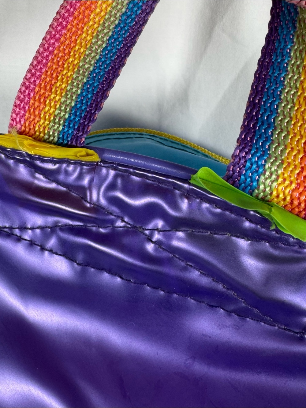 Vintage Lisa Frank Backpack Golden Retriever 90's Y2K DAMAGED Read - Picture 10 of 16